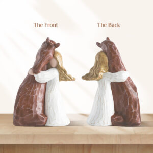 Horse Lover Figurine – A Hug That Speaks Without Words - Image 5