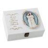 Mother Daughter Gifts - Mother of the Bride Gifts for Wedding - Daughter Birthday Present - Sympathy Memorial Gift for Loss of Mom Wooden Memory Box for Keepsakes