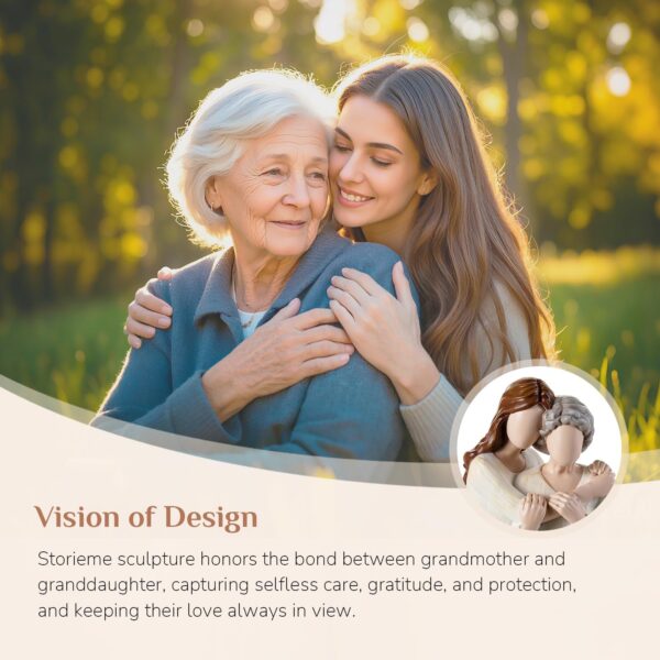 Grandma Birthday Gifts from Granddaughter: Great Grandmas Gift Ideas for Christmas Mothers Day from Grandkids Grandmother Figurines Statue - Image 7