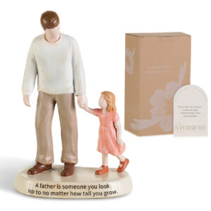 Father Daughter Hand in Hand Figurine – Guiding You Always