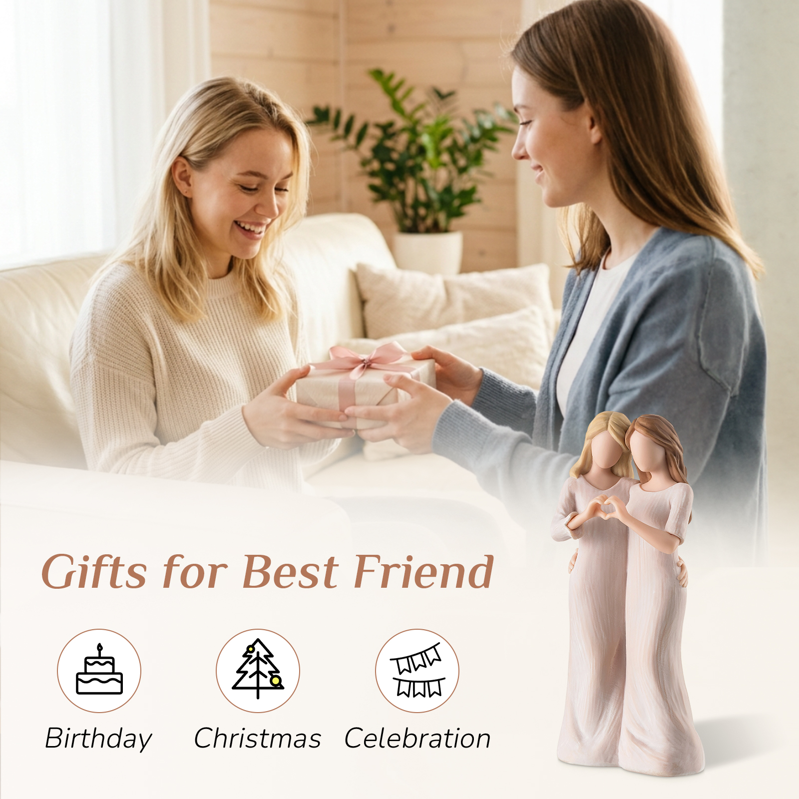 Soul Sister Figurine – Always by Your Side - Image 5