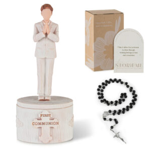 First Communion Keepsake Box for Boys – A Blessing to Treasure Forever
