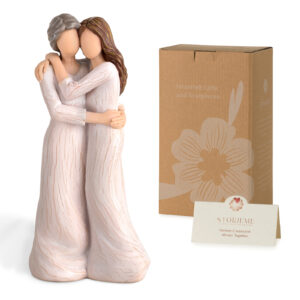 Mother & Daughter Figurine – Close at Heart