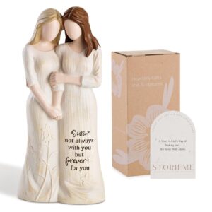 Soul Sister Hand-in-Hand Figurine with Engraved Message – Forever by Your Side