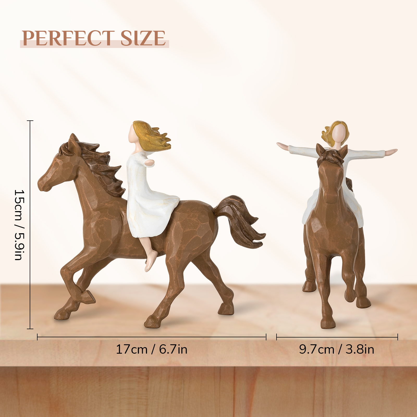 Horse Lover Figurine – Ride Free, Dream Fearlessly - Image 4