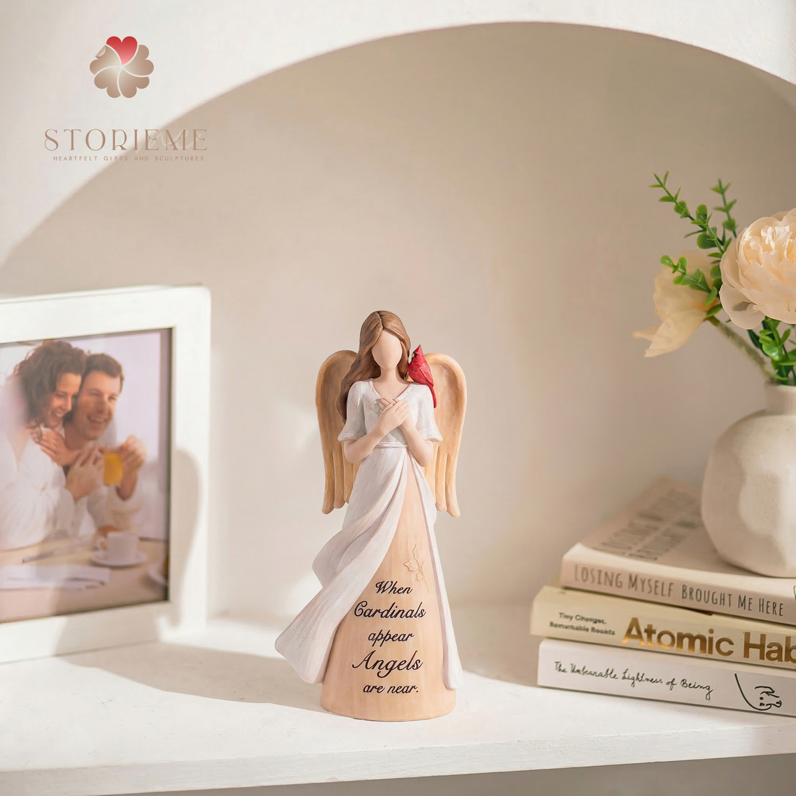 Cardinal Angel Figurine – When Cardinals Appear, Angels Are Near - Image 2