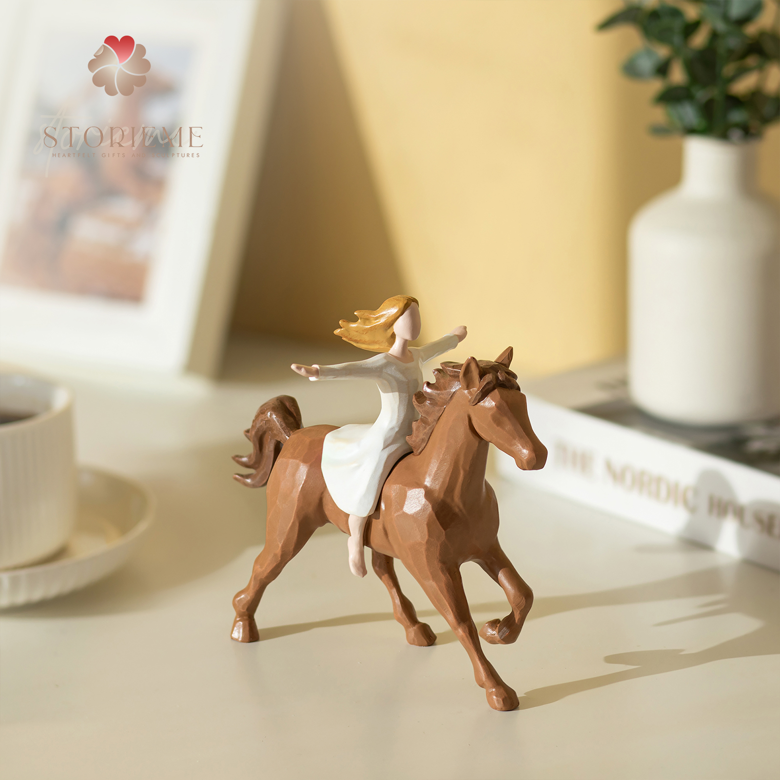 Horse Lover Figurine – Ride Free, Dream Fearlessly - Image 3