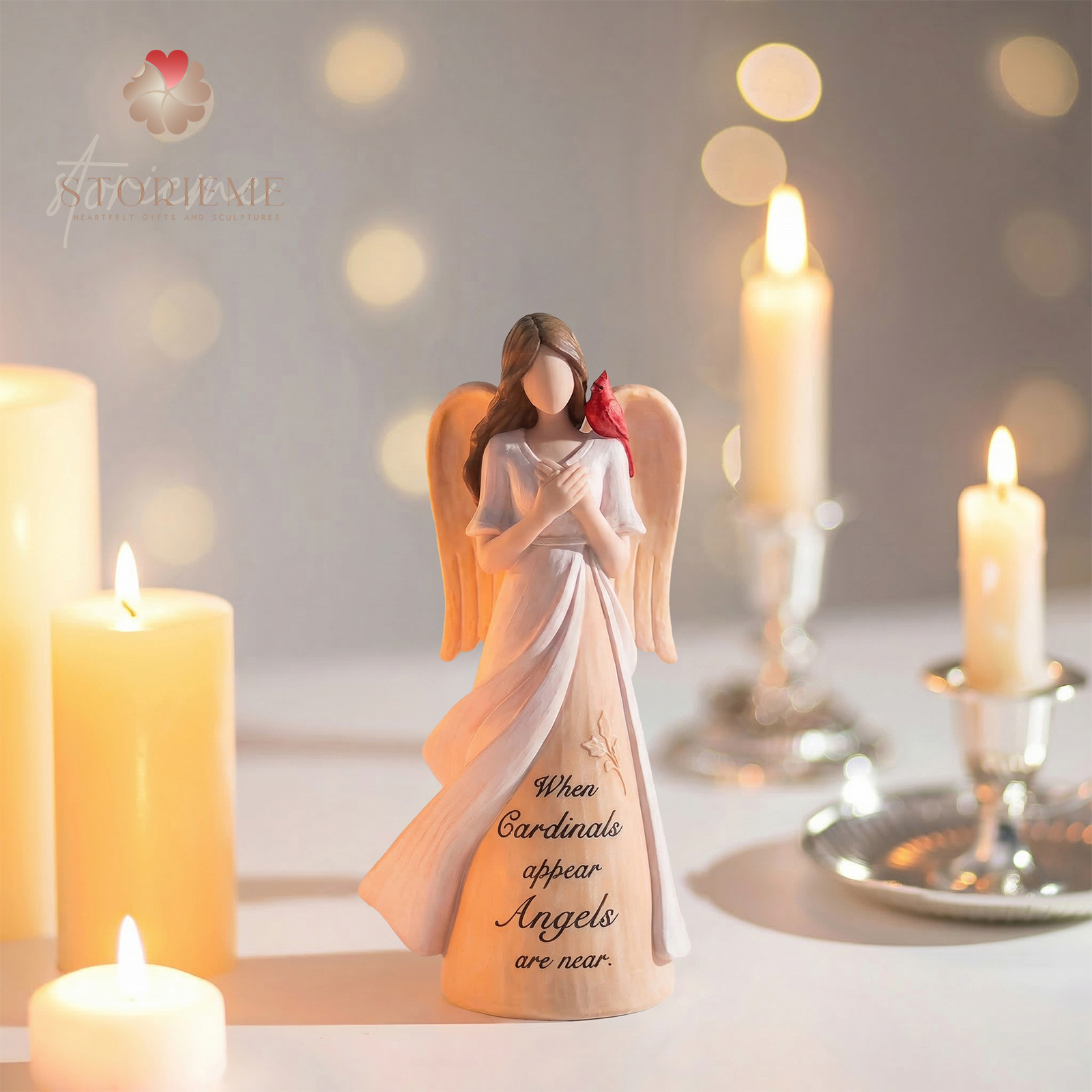 Cardinal Angel Figurine – When Cardinals Appear, Angels Are Near - Image 5