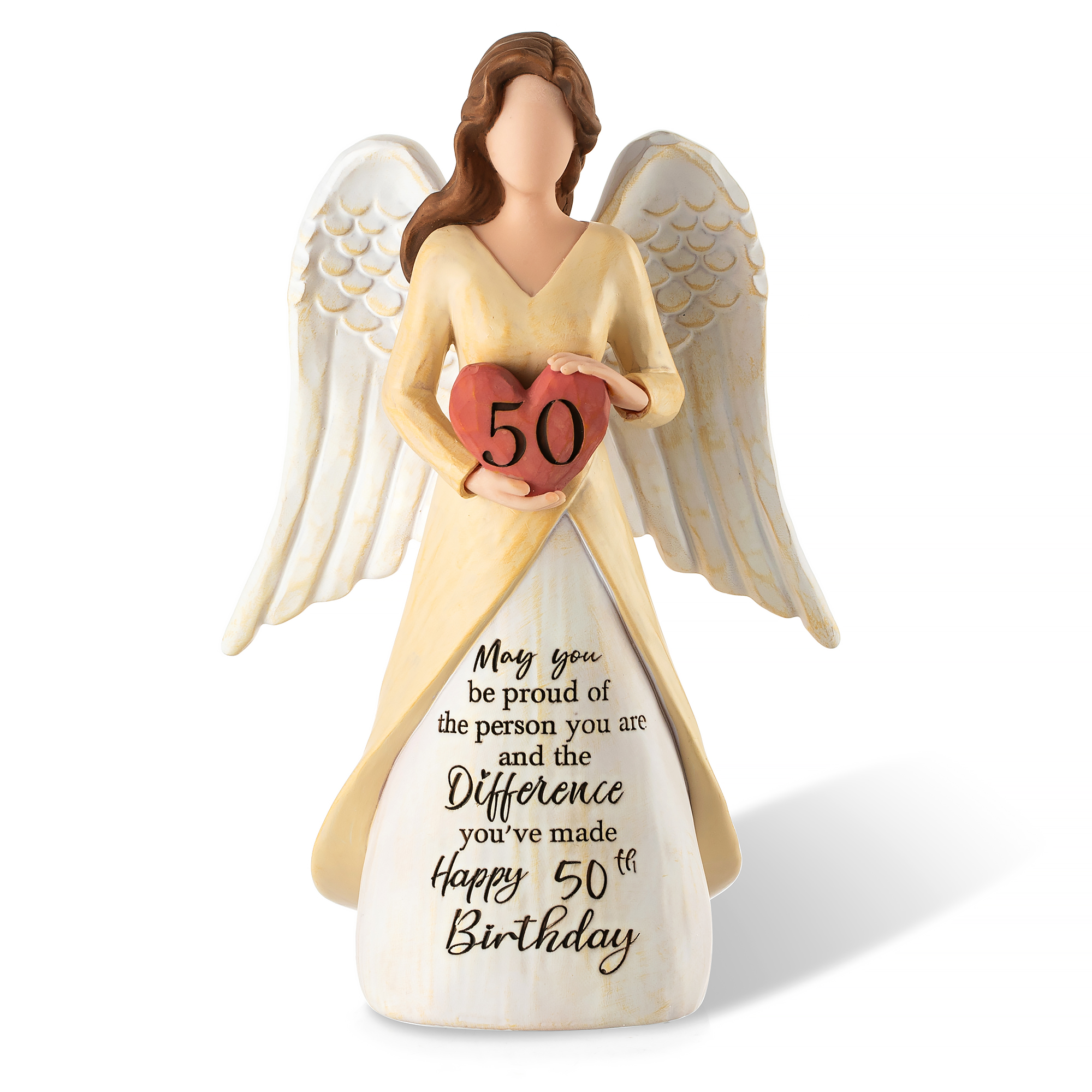 50th Birthday Angel Figurine – Celebrate a Life Beautifully Lived