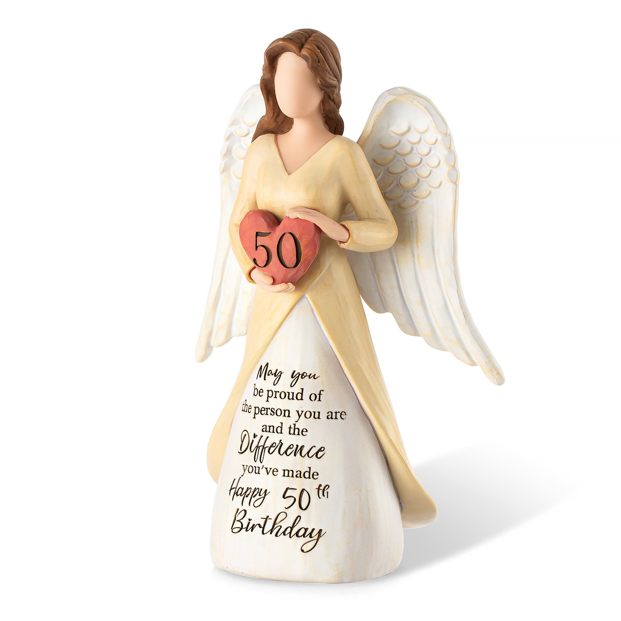50th Birthday Angel Figurine – Celebrate a Life Beautifully Lived - Image 2