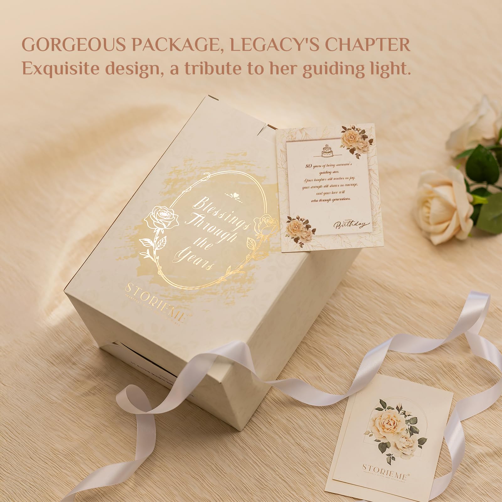 80th Birthday Angel Figurine – A Legacy of Love and Wisdom - Image 4