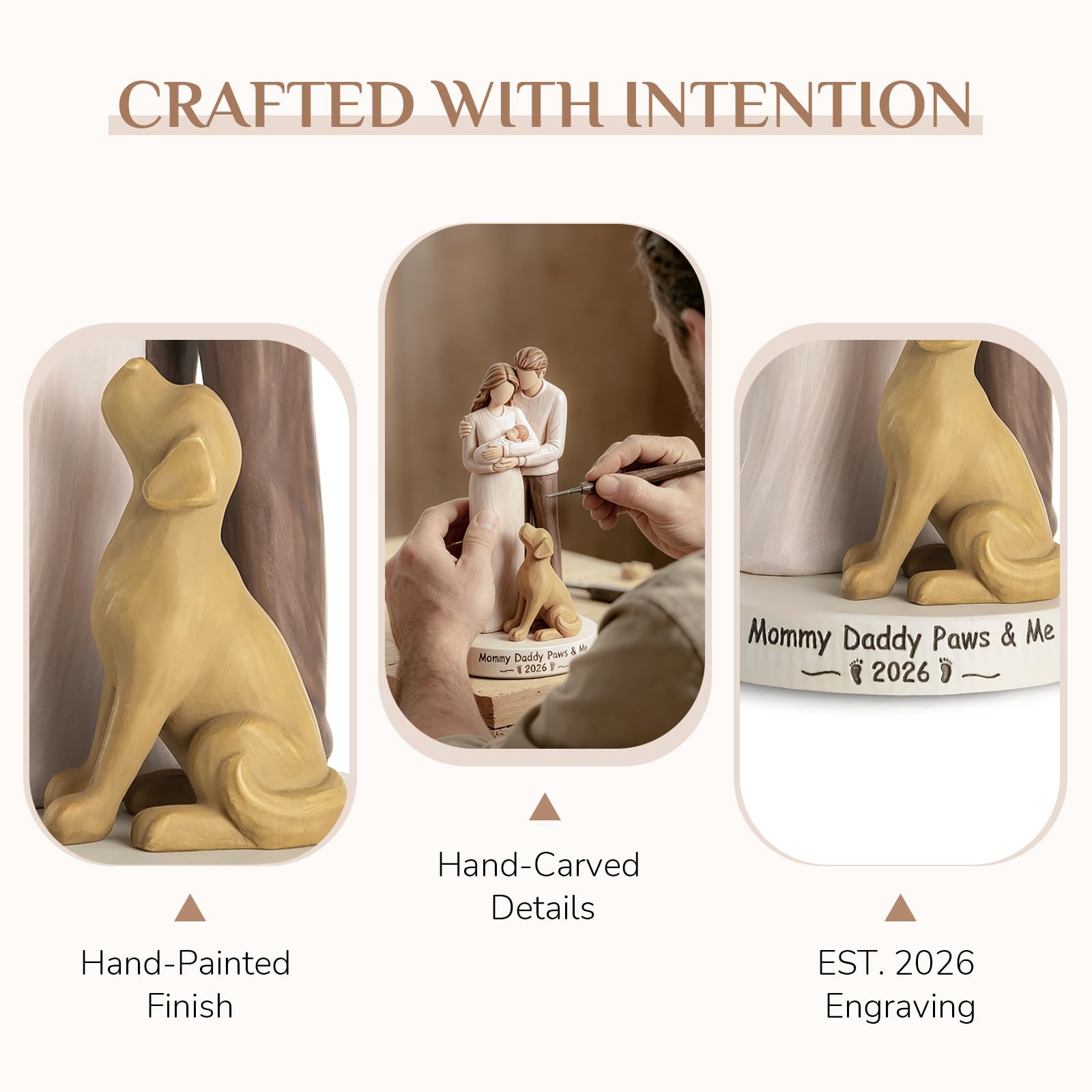 New Family with Dog Figurine – Every Member Belongs - Image 3