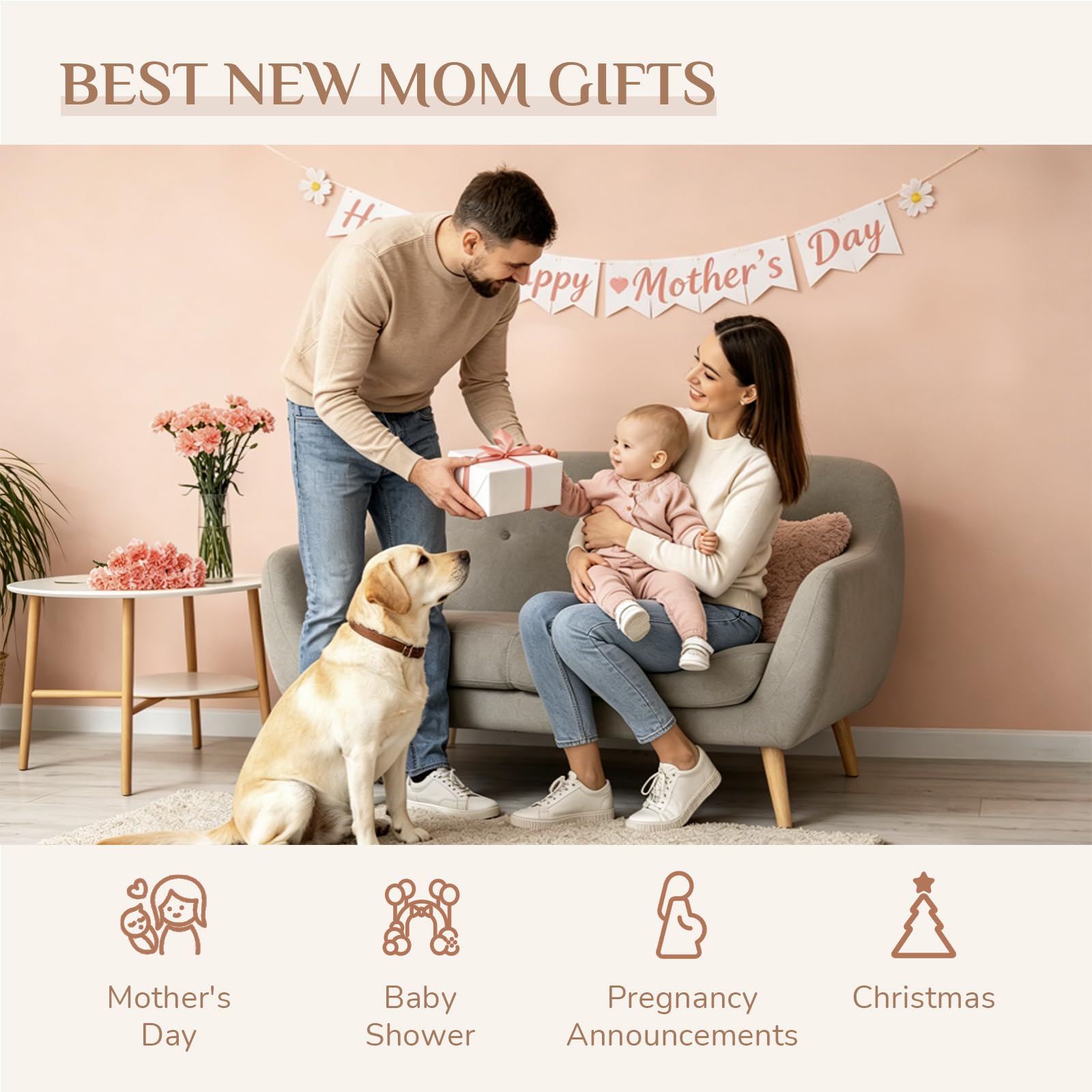 New Family with Dog Figurine – Every Member Belongs - Image 4