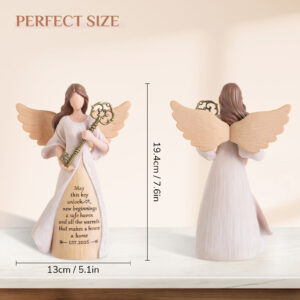 Housewarming Angel Figurine – A Key to New Beginnings - Image 5