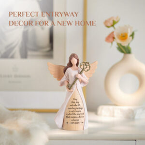 Housewarming Angel Figurine – A Key to New Beginnings - Image 4