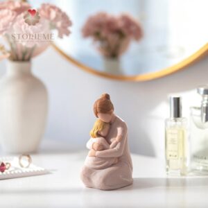 Mother & Daughter Figurine – Home Is in Her Arms - Image 4