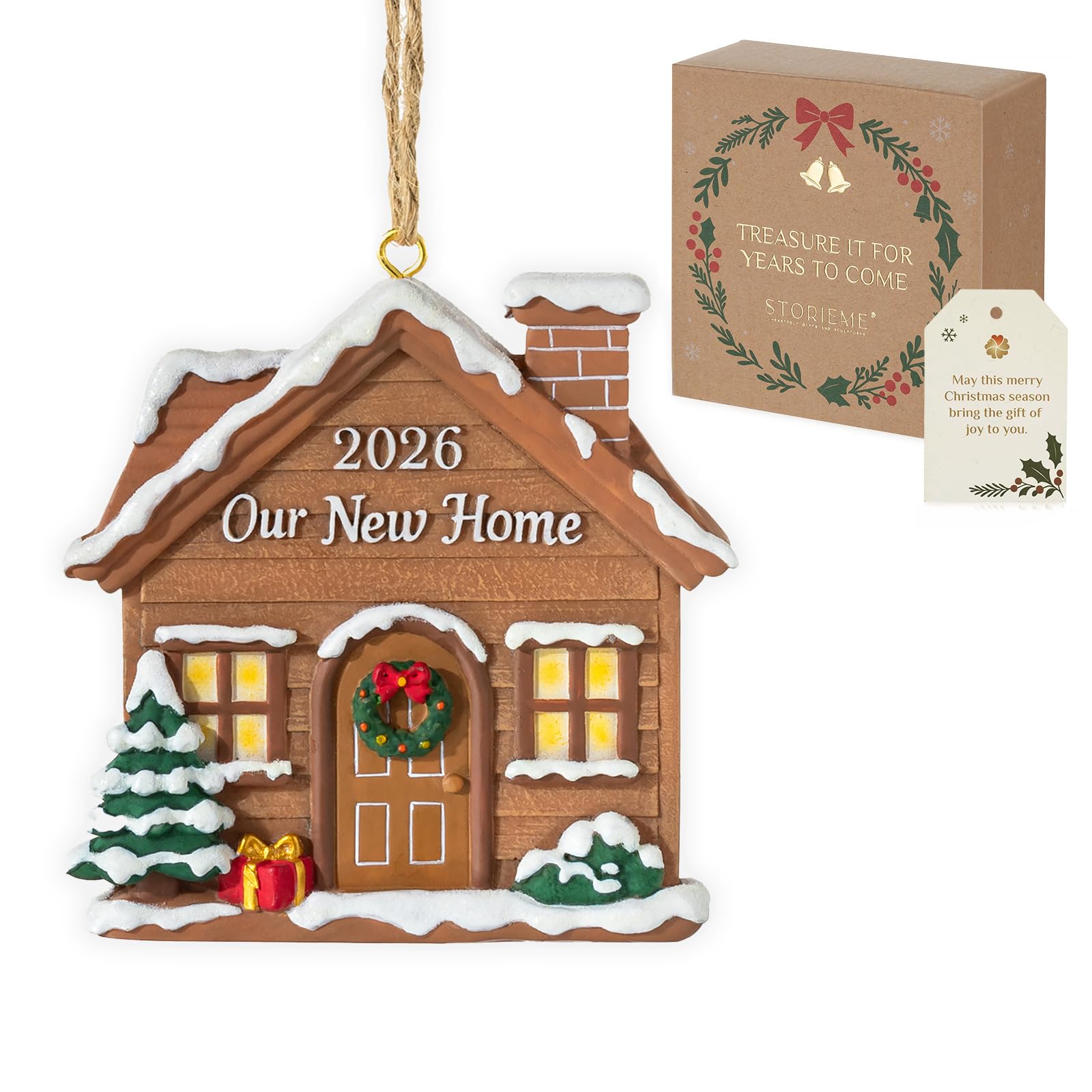 First Christmas in New Home Ornament 2026 – A New Chapter to Remember