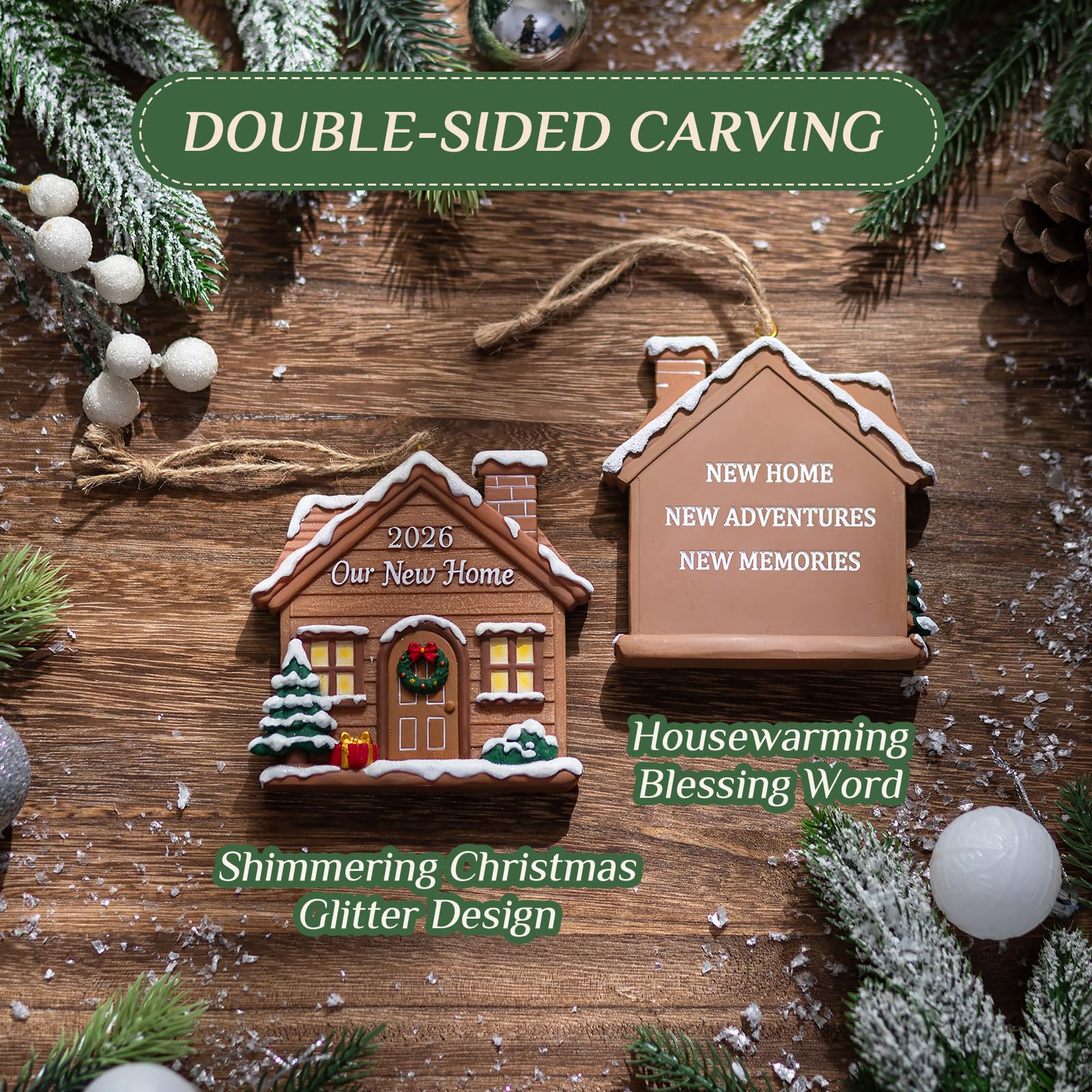 First Christmas in New Home Ornament 2026 – A New Chapter to Remember - Image 2