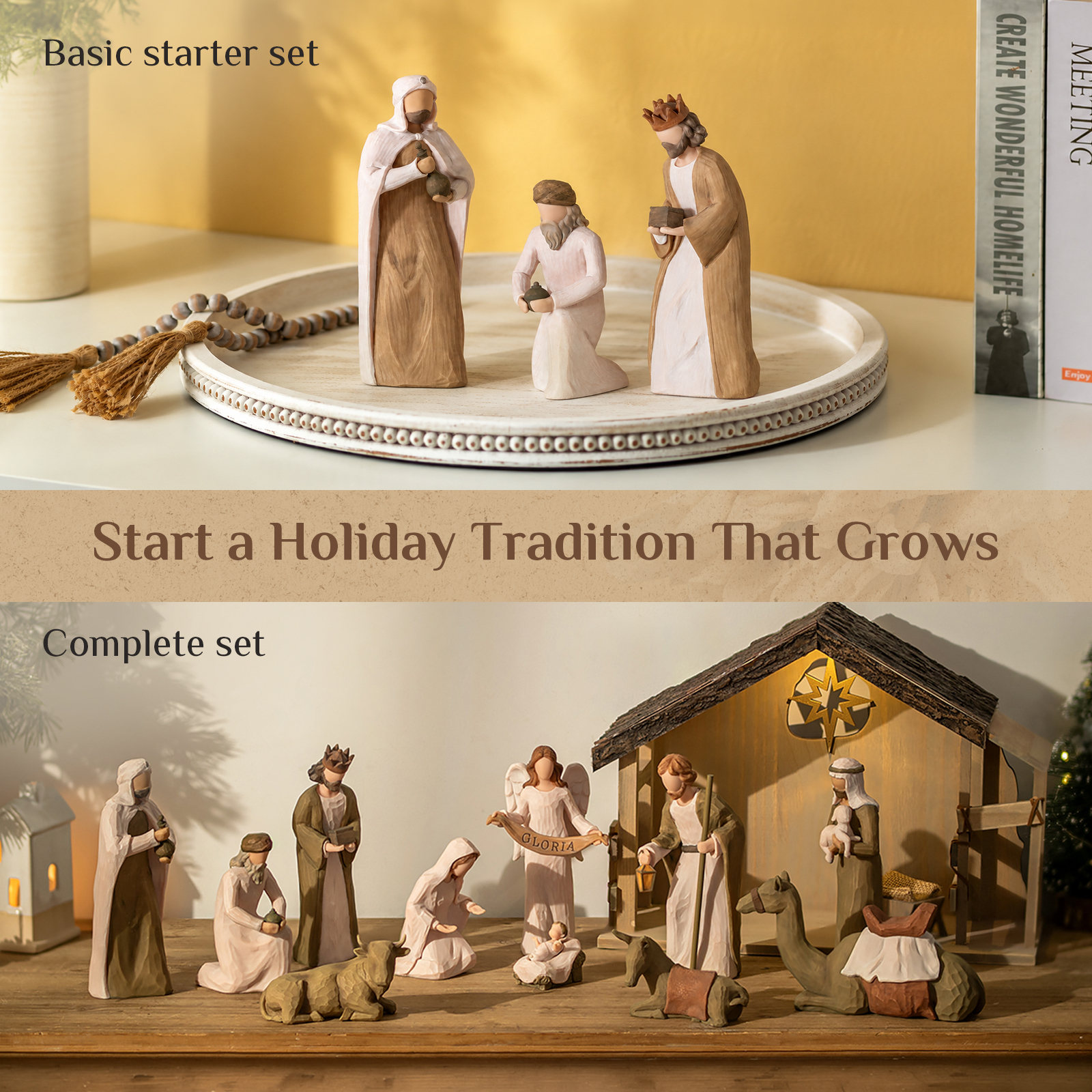 Three Wise Men Nativity Figurine Set – Complete Your Christmas Nativity Scene - Image 6